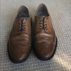 Men brown dress shoes